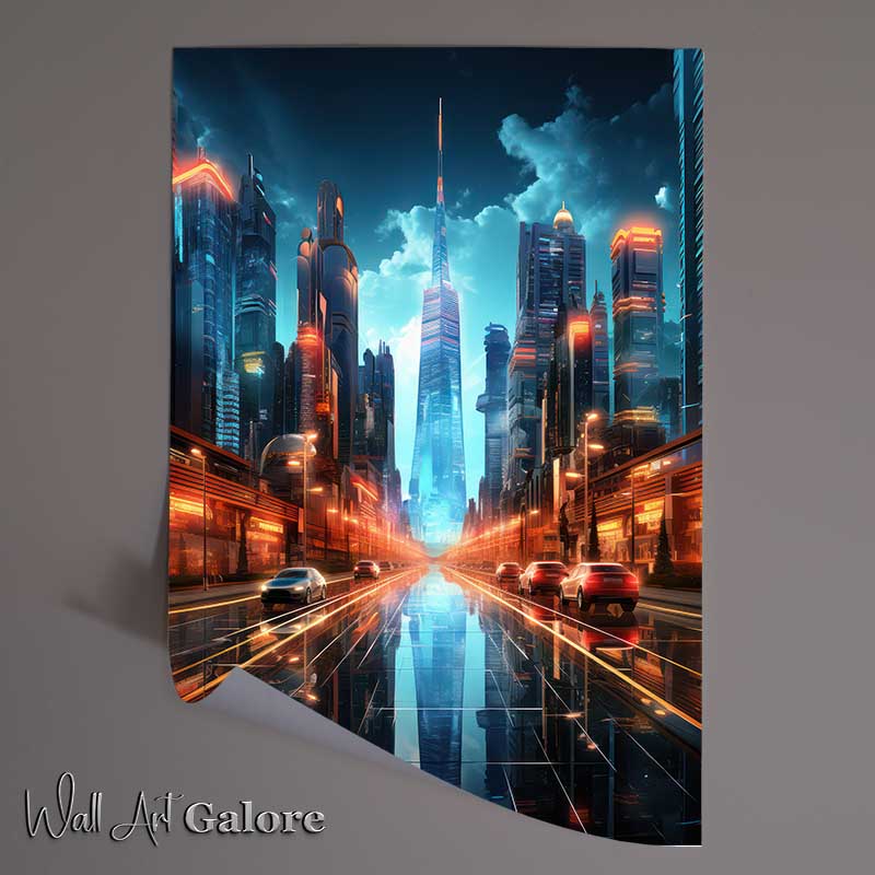 Buy Unframed Poster : (Cybernetic Shadows)