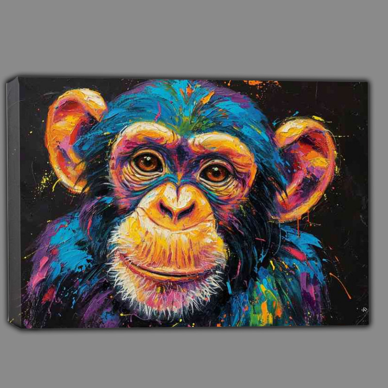 Buy Canvas : (Cheeky Monkey painted)