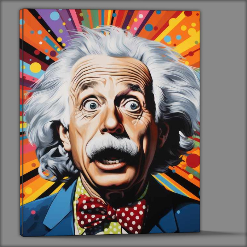 Buy Canvas : (Einstein pop art)