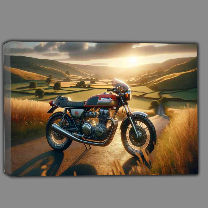 Buy Canvas : (Honda 2 stroke motorcycle from the 1980s)