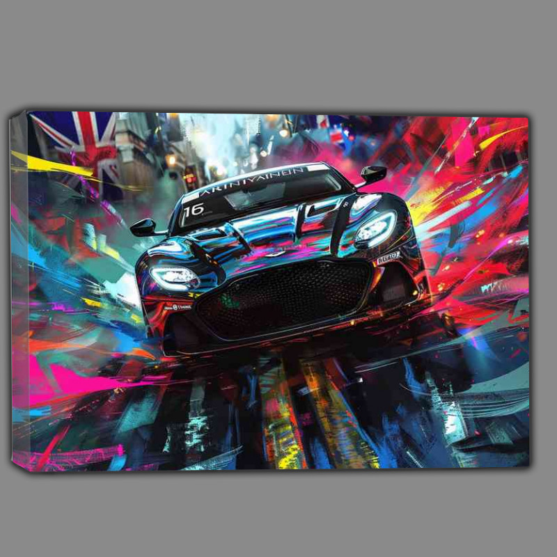 Buy Canvas : (Aston Martin DBS Super car painted style)