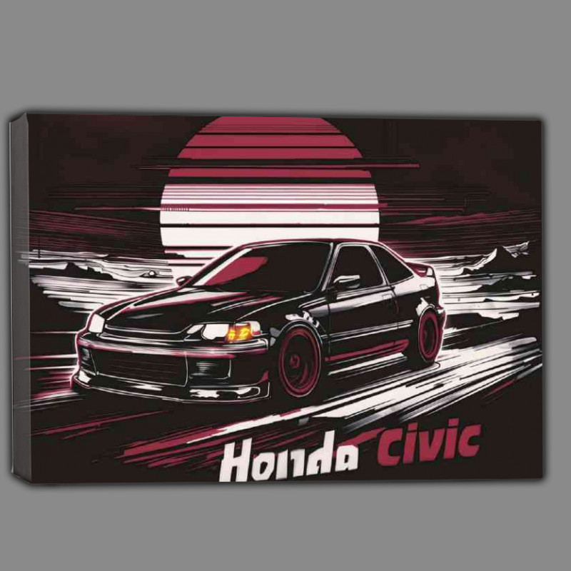 Buy Canvas : (Awe inspiring Honda Civic)