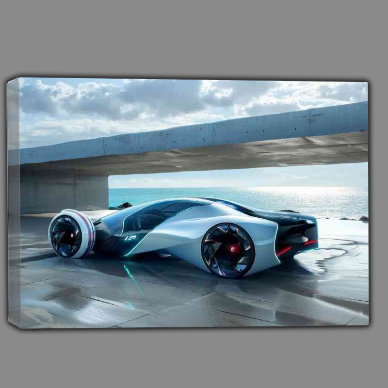 Buy Canvas : (BMW concept style car of the future)