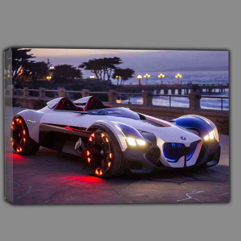 Buy Canvas : (Concept car inspired by BMW at night)