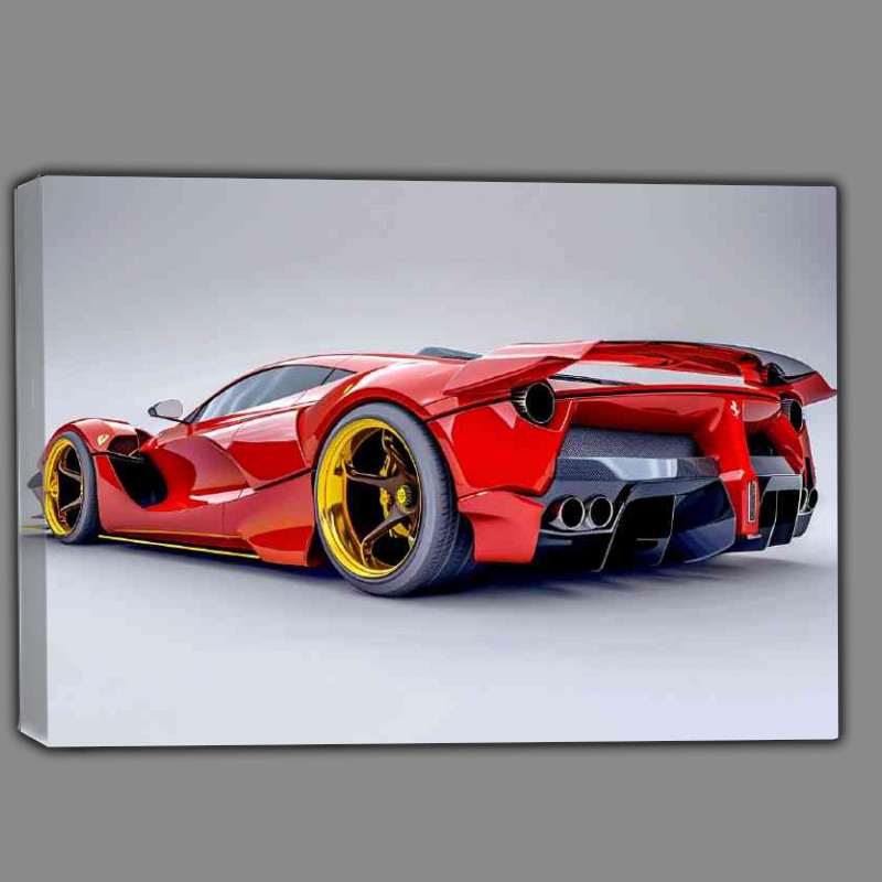 Buy Canvas : (Ferrari f829 supercar concept large rear wing)