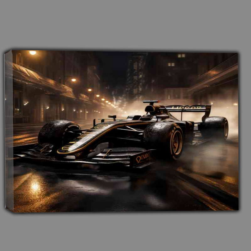 Buy Canvas : (Formula one style street race)