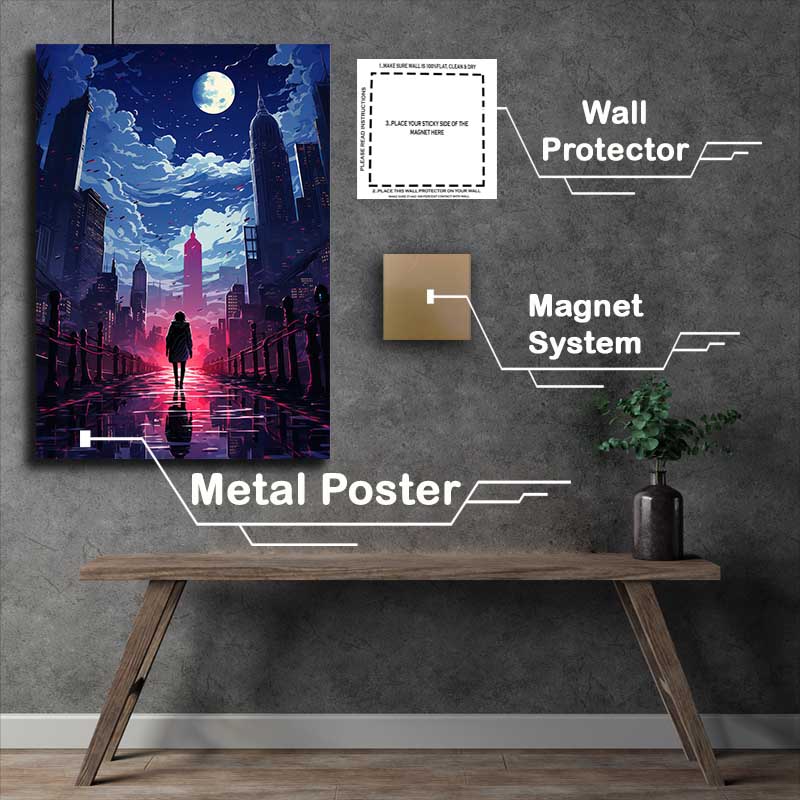 Buy Metal Poster : (Darknet Dreams)