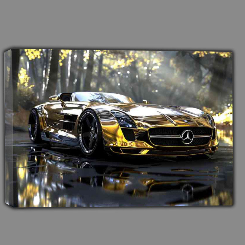 Buy Canvas : (High quality new Mercedes gold concept style)
