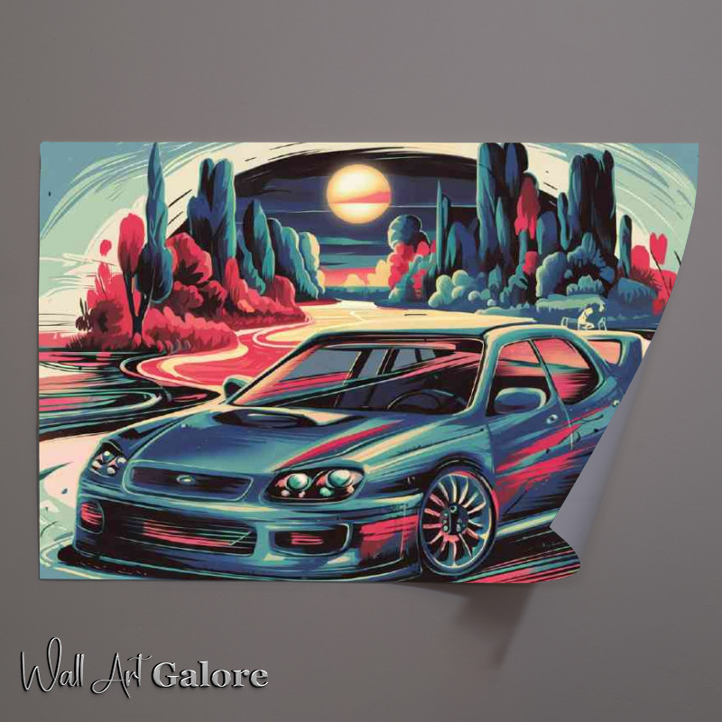 Buy Unframed Poster : (Old school WRX impreza)
