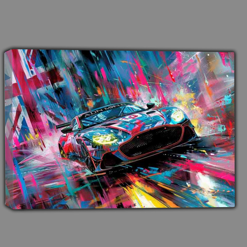 Buy Canvas : (Painting style of an Aston Martin DBS)