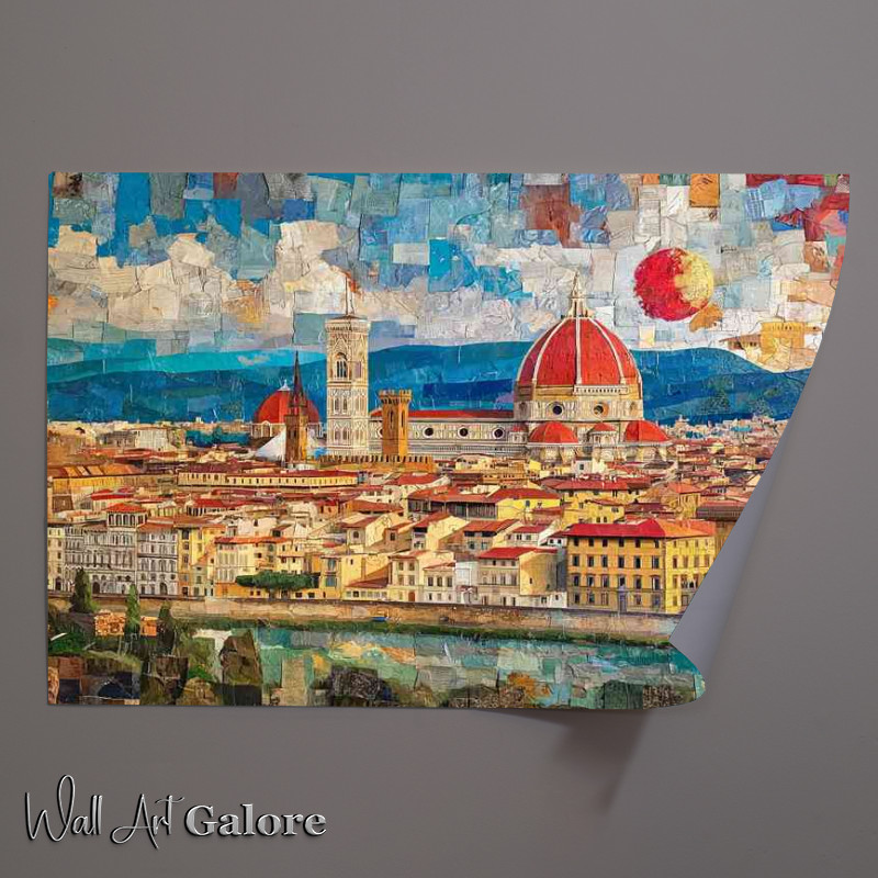 Buy Unframed Poster : (Painted style of Florance in Italy)