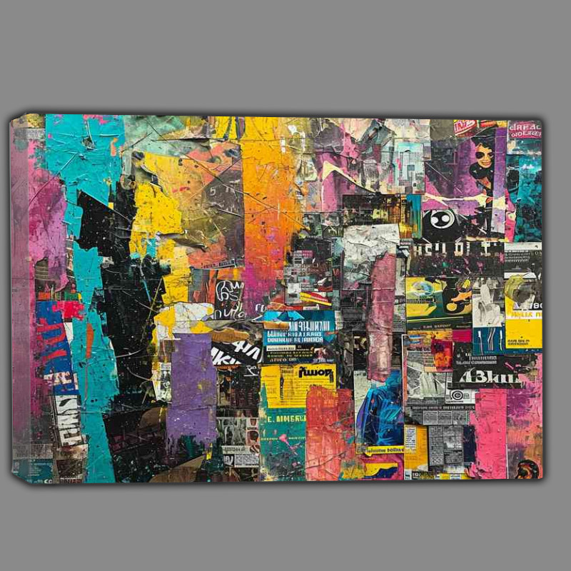 Buy Canvas : (A Painting style of mixed art)