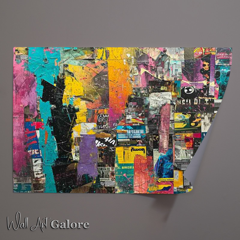 Buy Unframed Poster : (A Painting style of mixed art)