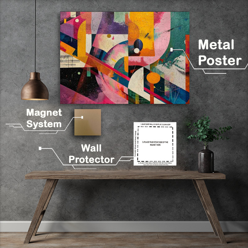 Buy Metal Poster : (A great abstract style painting)