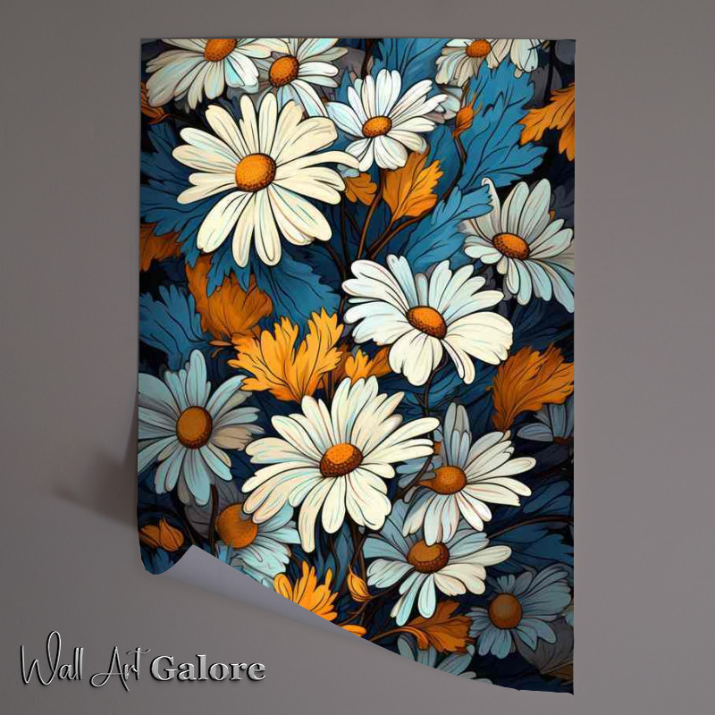 Buy Unframed Poster : (Lush Floral Fantasies in Abstract)