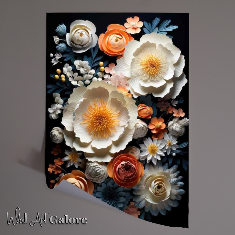 Buy Unframed Poster : (Petal Dreamscapes Abstract Visions in Art)