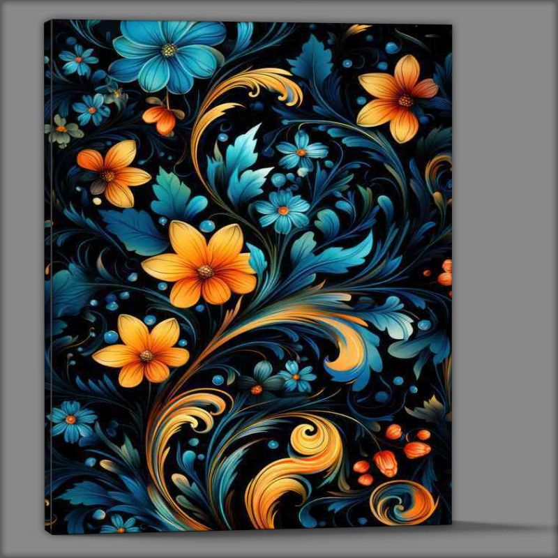 Buy Canvas : (The Whispering Flowers Abstract Renditions)