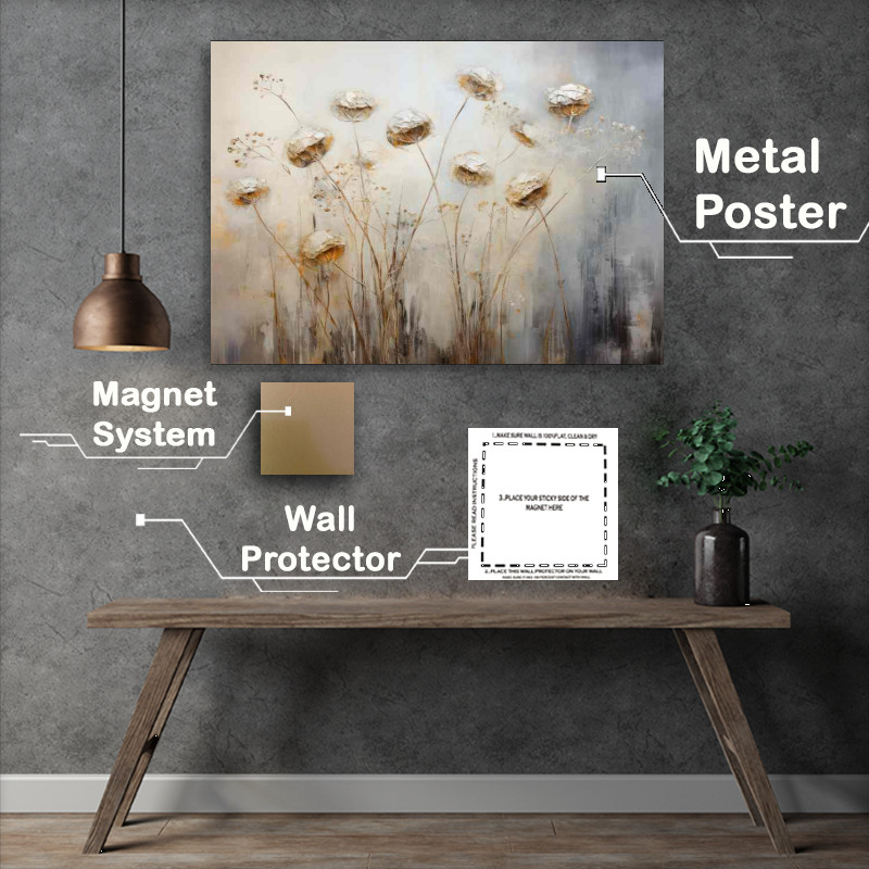 Buy Metal Poster : (Delicate Bloom Dance)