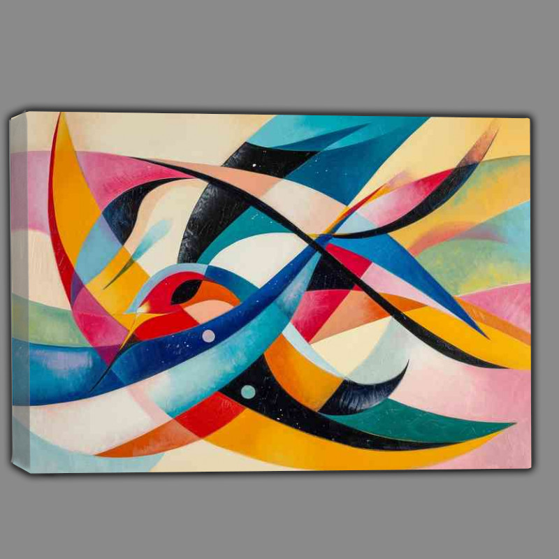 Buy Canvas : (Swirls and abstract shapes)