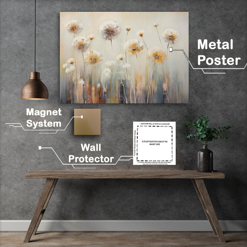 Buy Metal Poster : (Petal Rhythms The Pulse)