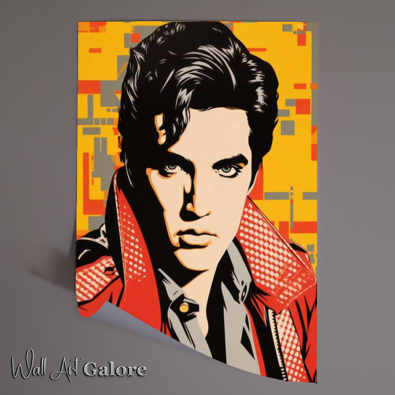 Buy Unframed Poster : (Elvis Presley pop art)