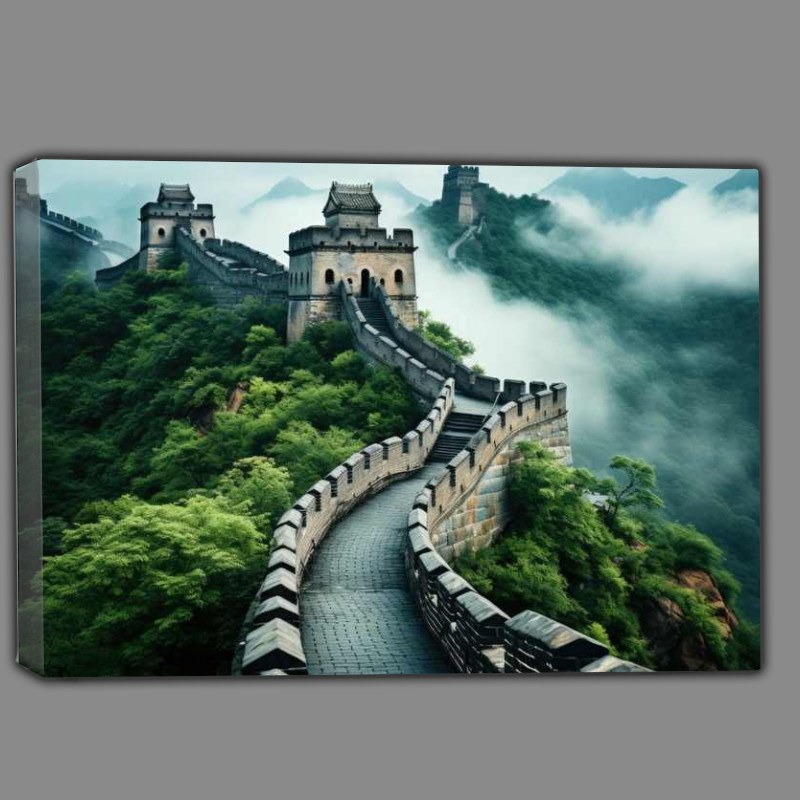 Buy Canvas : (Great Wall of China nice clean lines)