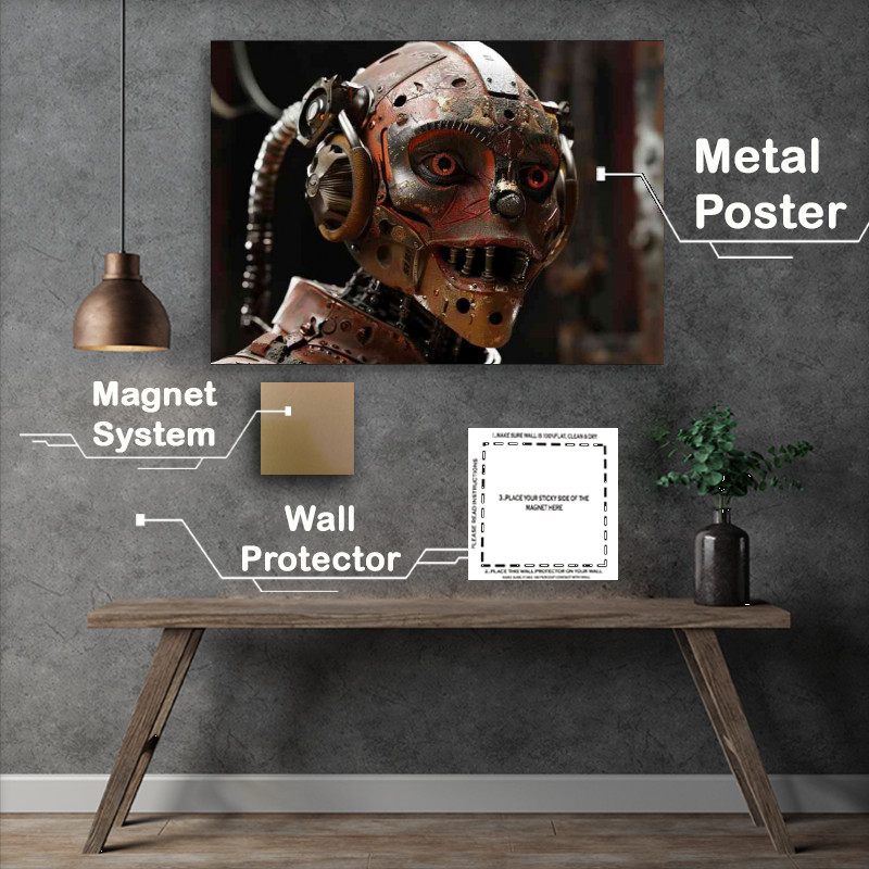 Buy Metal Poster : (The Demon skull toys)