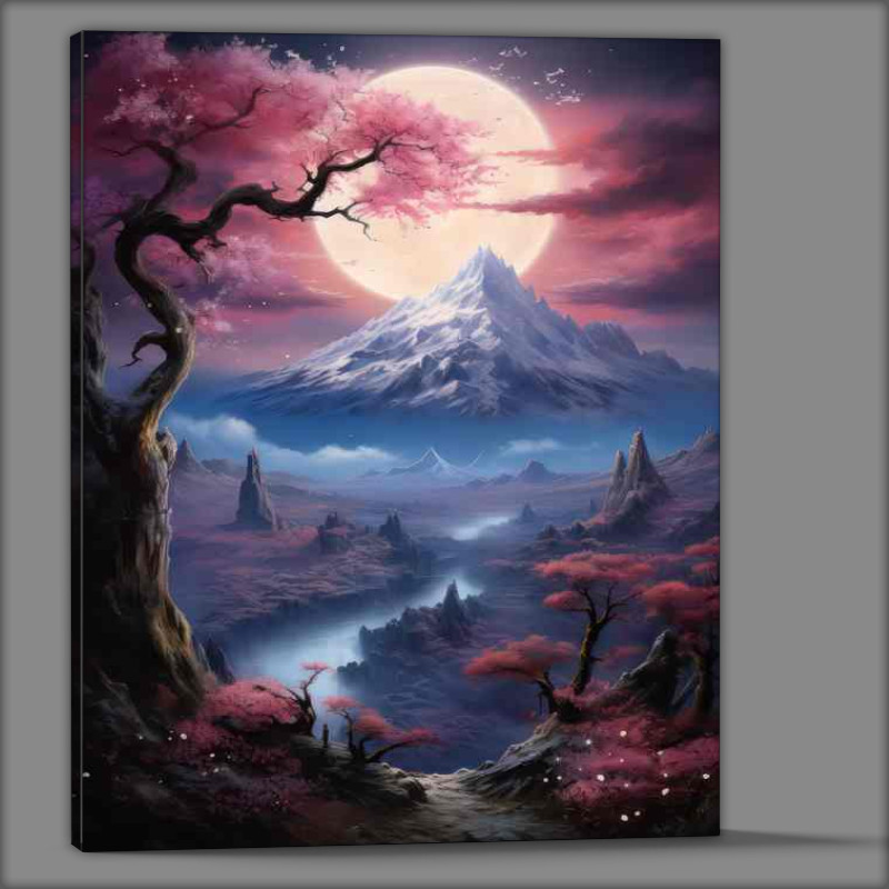 Buy Canvas : (Blooming Peaks A Journey Through Japans Mountains)