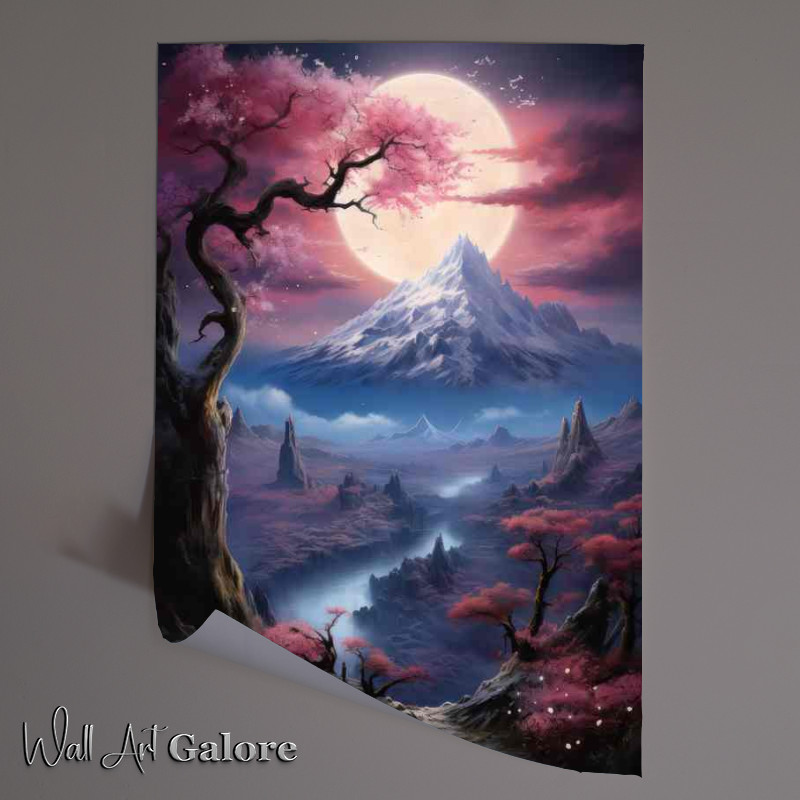 Buy Unframed Poster : (Blooming Peaks A Journey Through Japans Mountains)