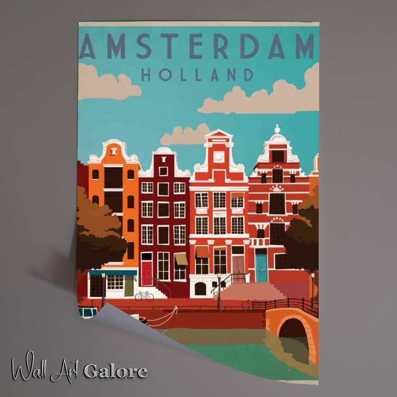 Buy Unframed Poster : (Amsterdam a tourist destination)