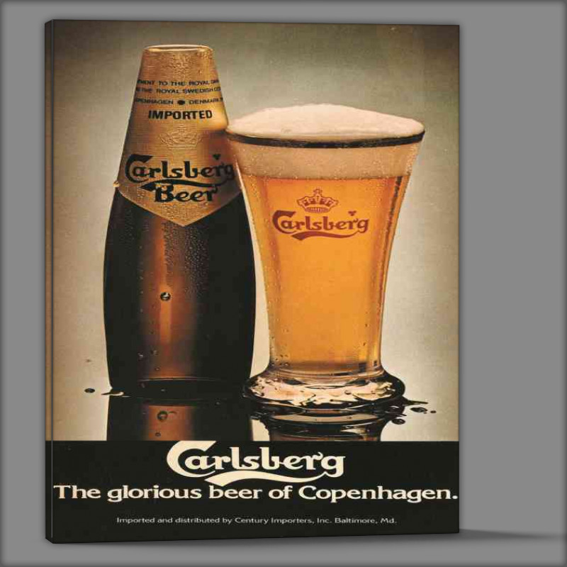 Buy Canvas : (Carlsberg probbly the best beer)