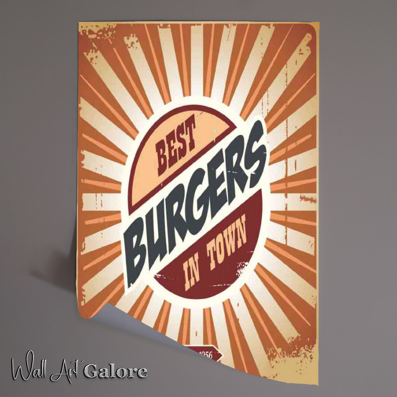 Buy Unframed Poster : (Dont forget your burgers)
