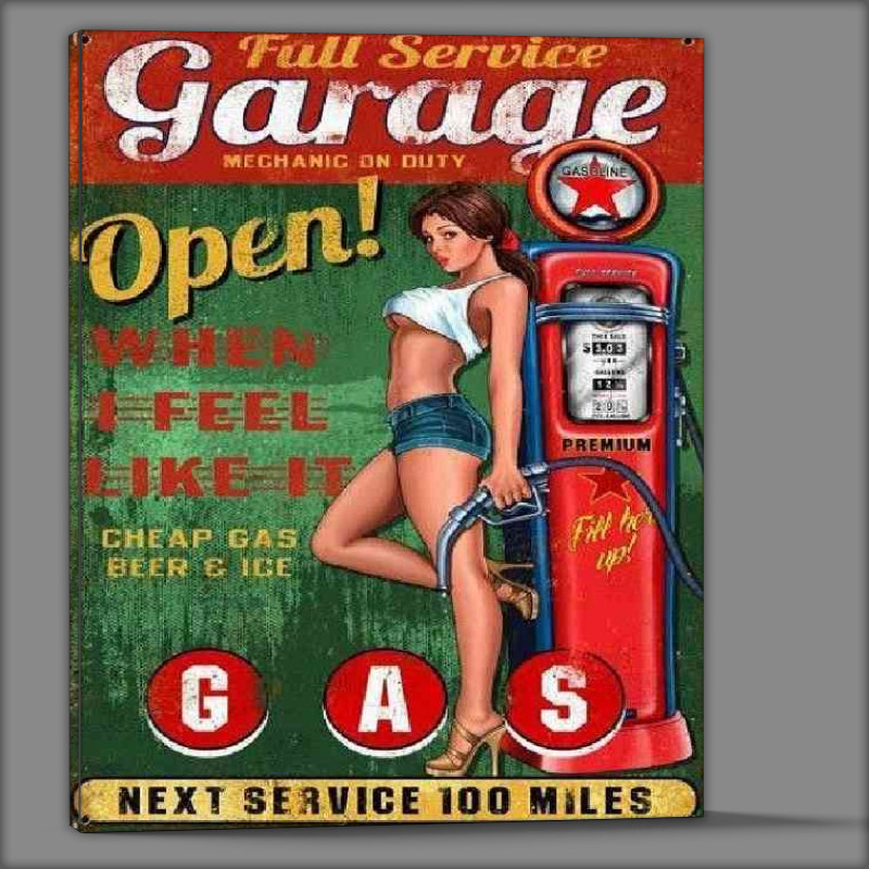 Buy Canvas : (Full service garage)