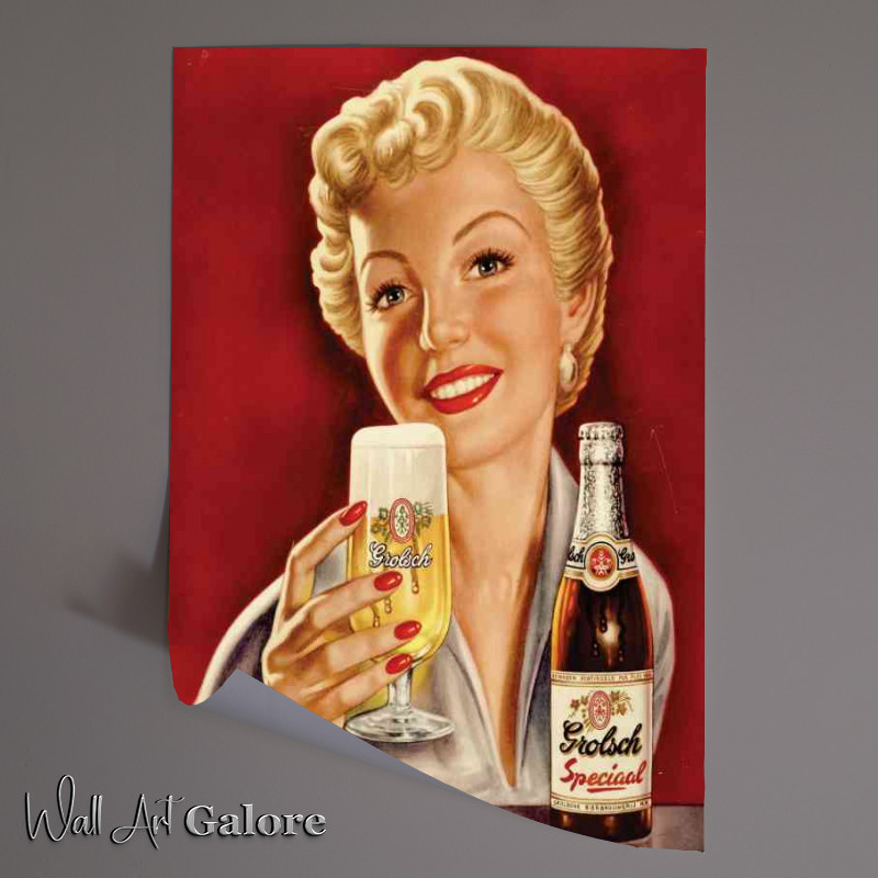 Buy Unframed Poster : (Grolsh beer)