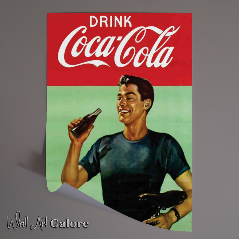 Buy Unframed Poster : (Just aclod cola)