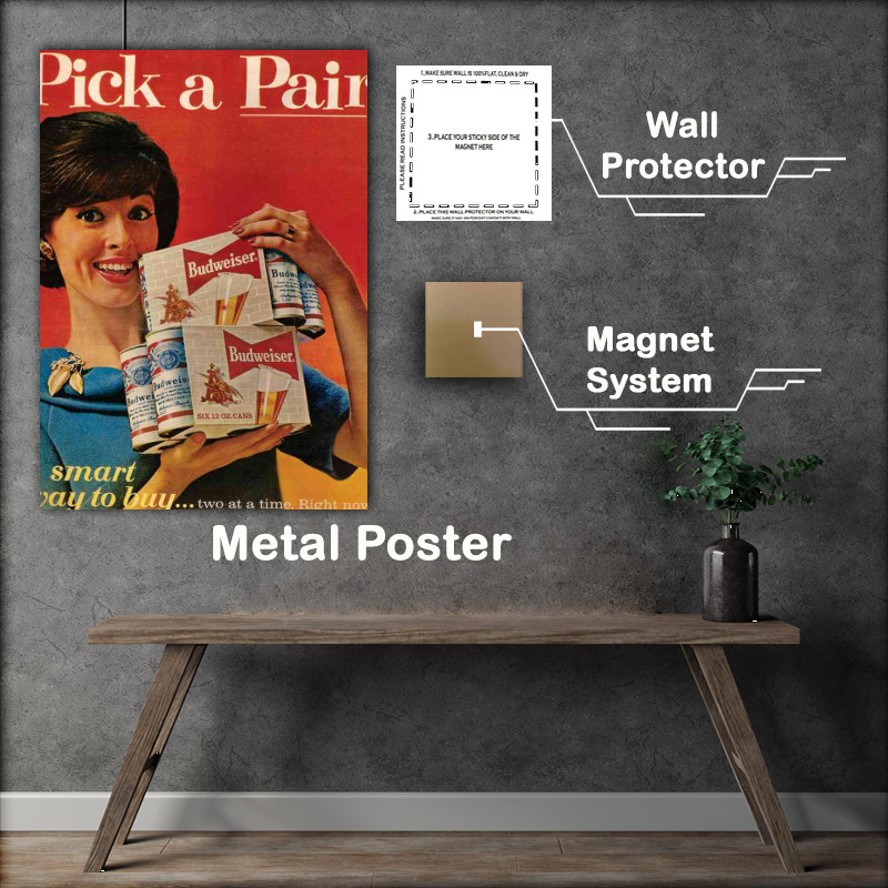 Buy Metal Poster : (Pick up a Bud)