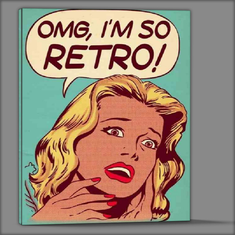 Buy Canvas : (Pop Art retro)