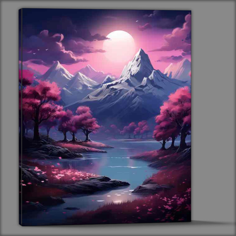 Buy Canvas : (Cherry Blossom Chronicles Mountains and Streams of Japan)
