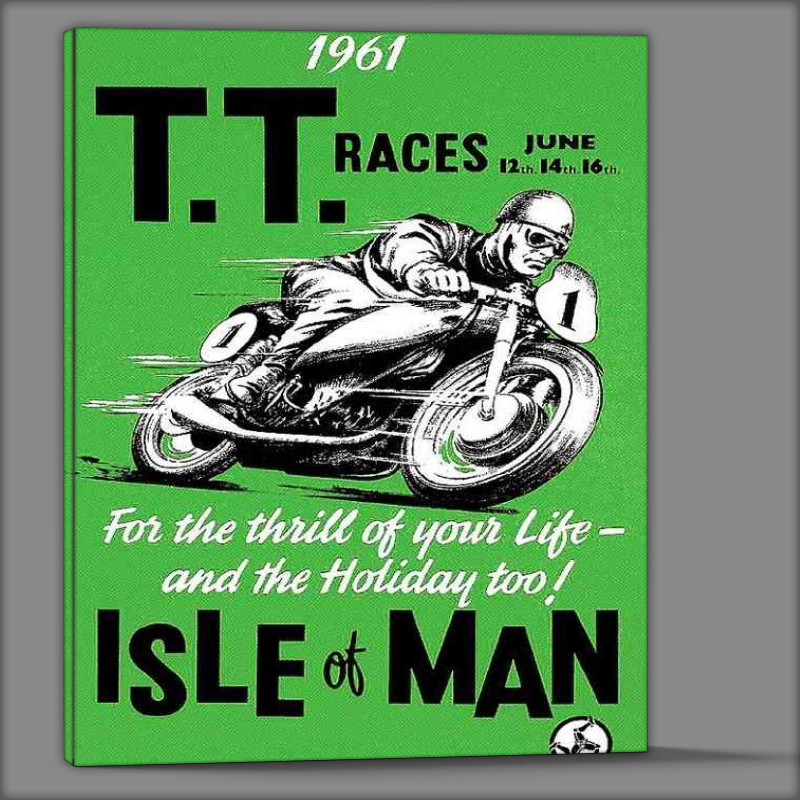 Buy Canvas : (TT races ilse of man)