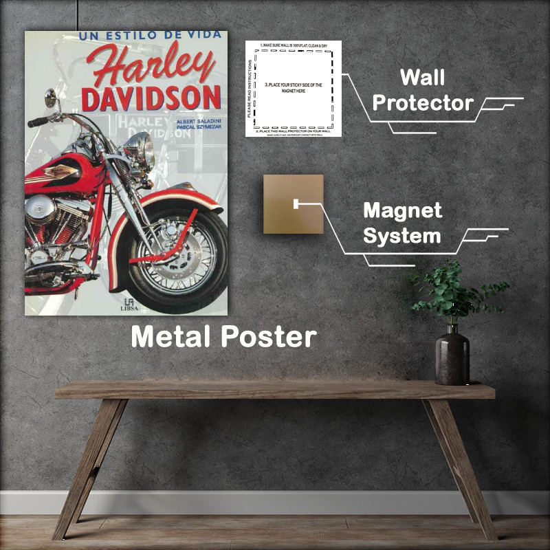 Buy Metal Poster : (The classic bike)