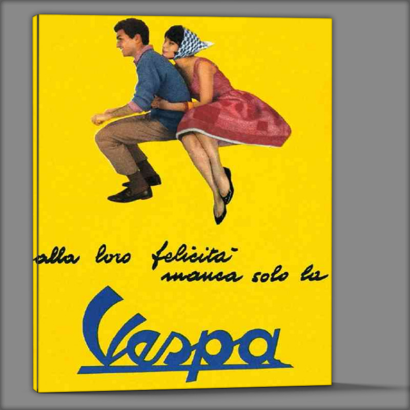 Buy Canvas : (Vespa cycle)