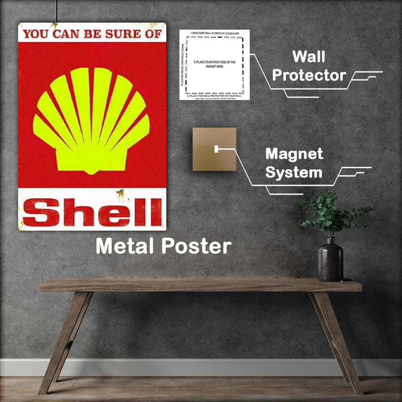 Buy Metal Poster : (You can be sure of shell)