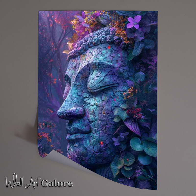 Buy Unframed Poster : (Buddha in the forest)