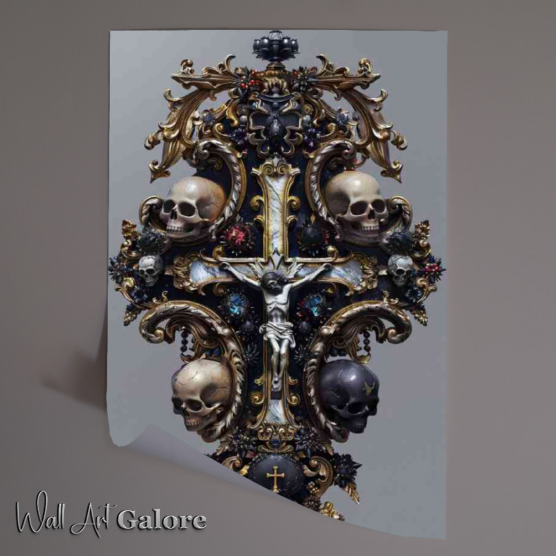 Buy Unframed Poster : (Large talisman with crusifix)