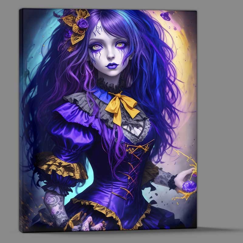 Buy Canvas : (Goth girl fantasy art)