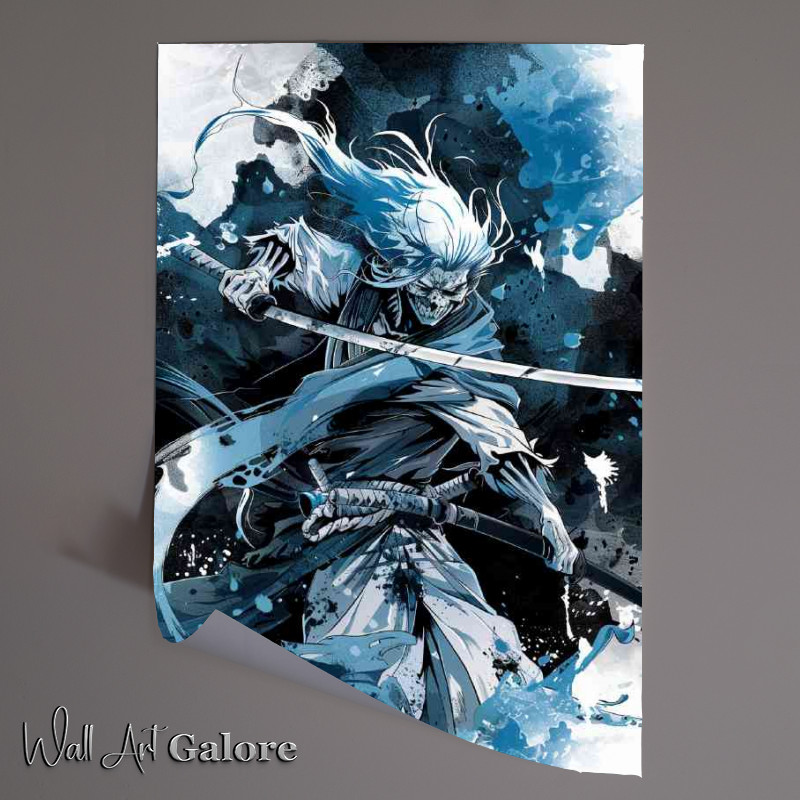 Buy Unframed Poster : (Bleach anime fighting with sword)