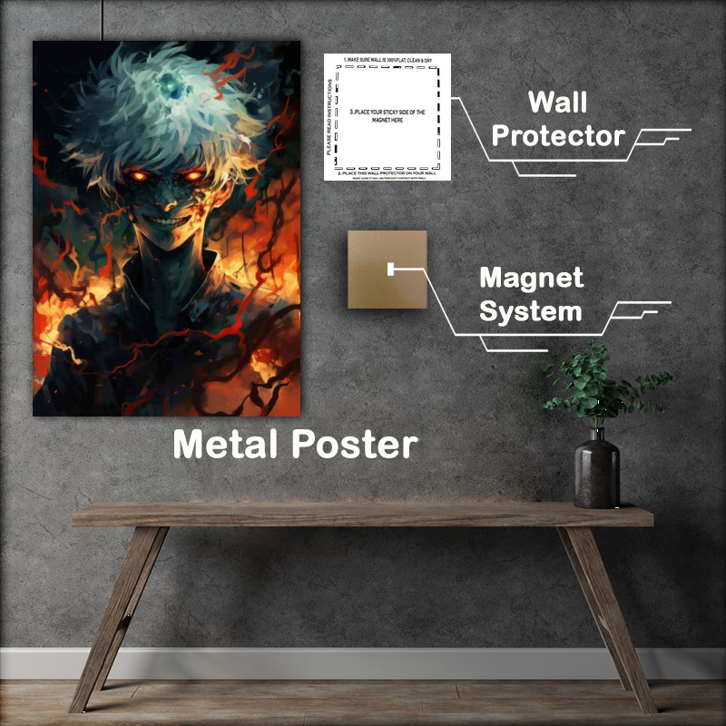 Buy Metal Poster : (Fukuyo ghoul style in poster)