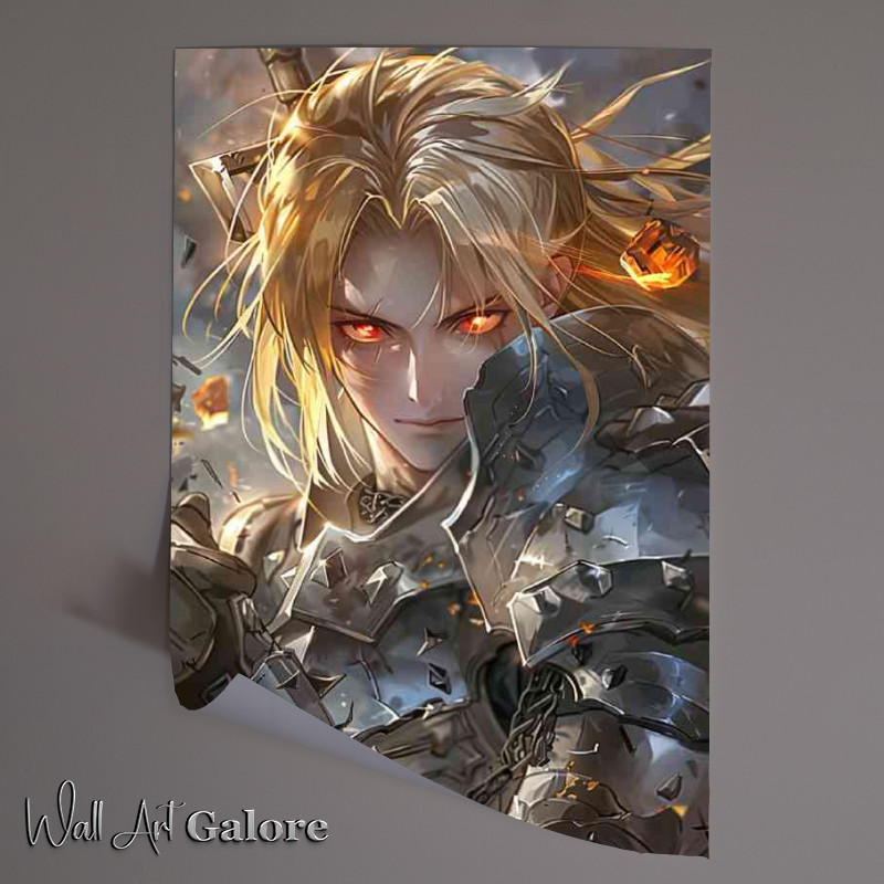 Buy Unframed Poster : (Fullmetal Alchemist golden hair)