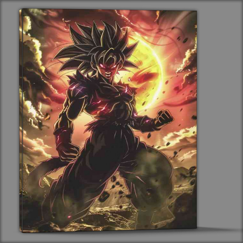 Buy Canvas : (Goku Black in a full body shot)