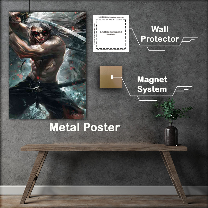 Buy Metal Poster : (Kamigari Argentinian eebiko anime style art)
